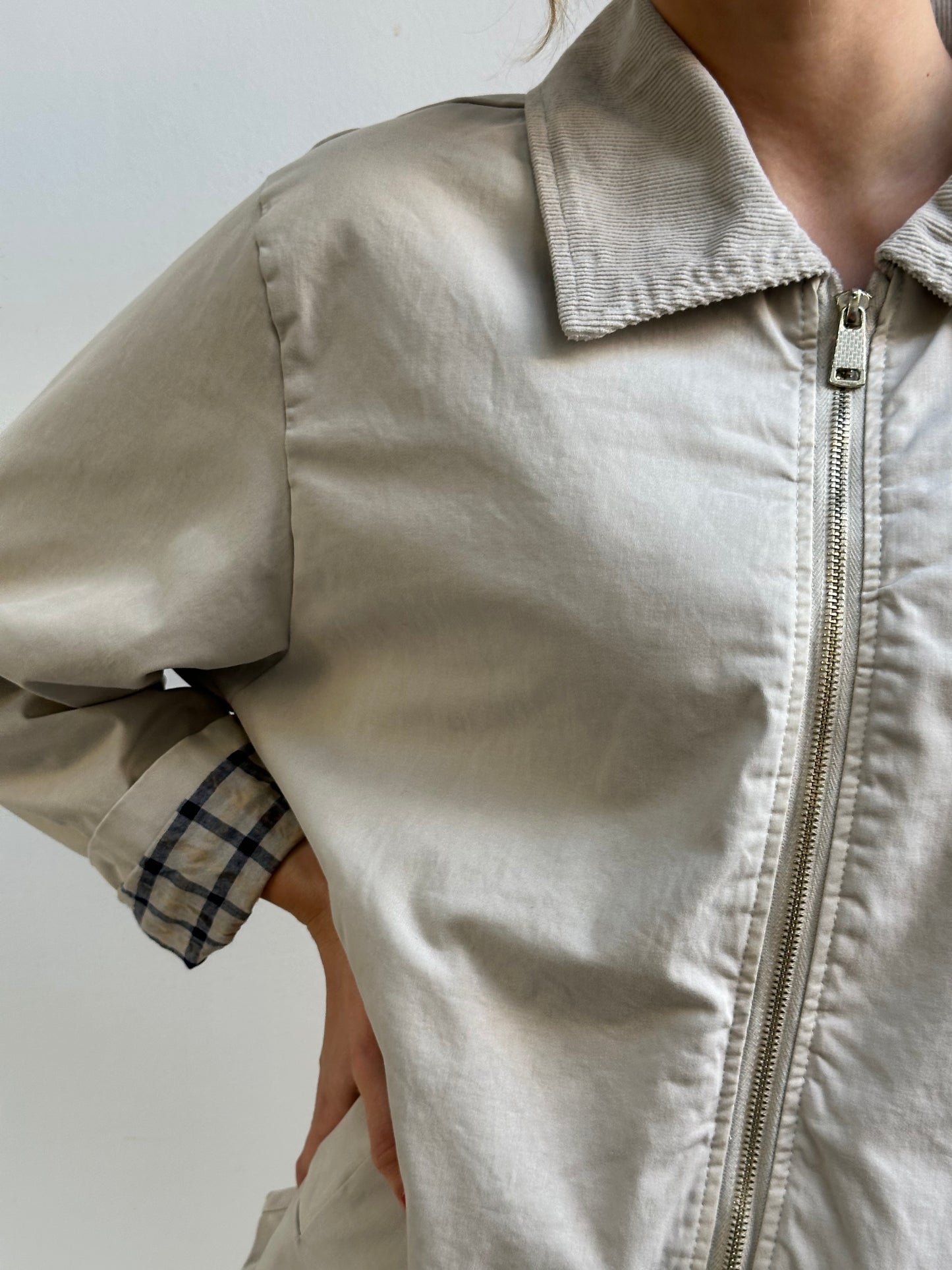 Straight cut jacket