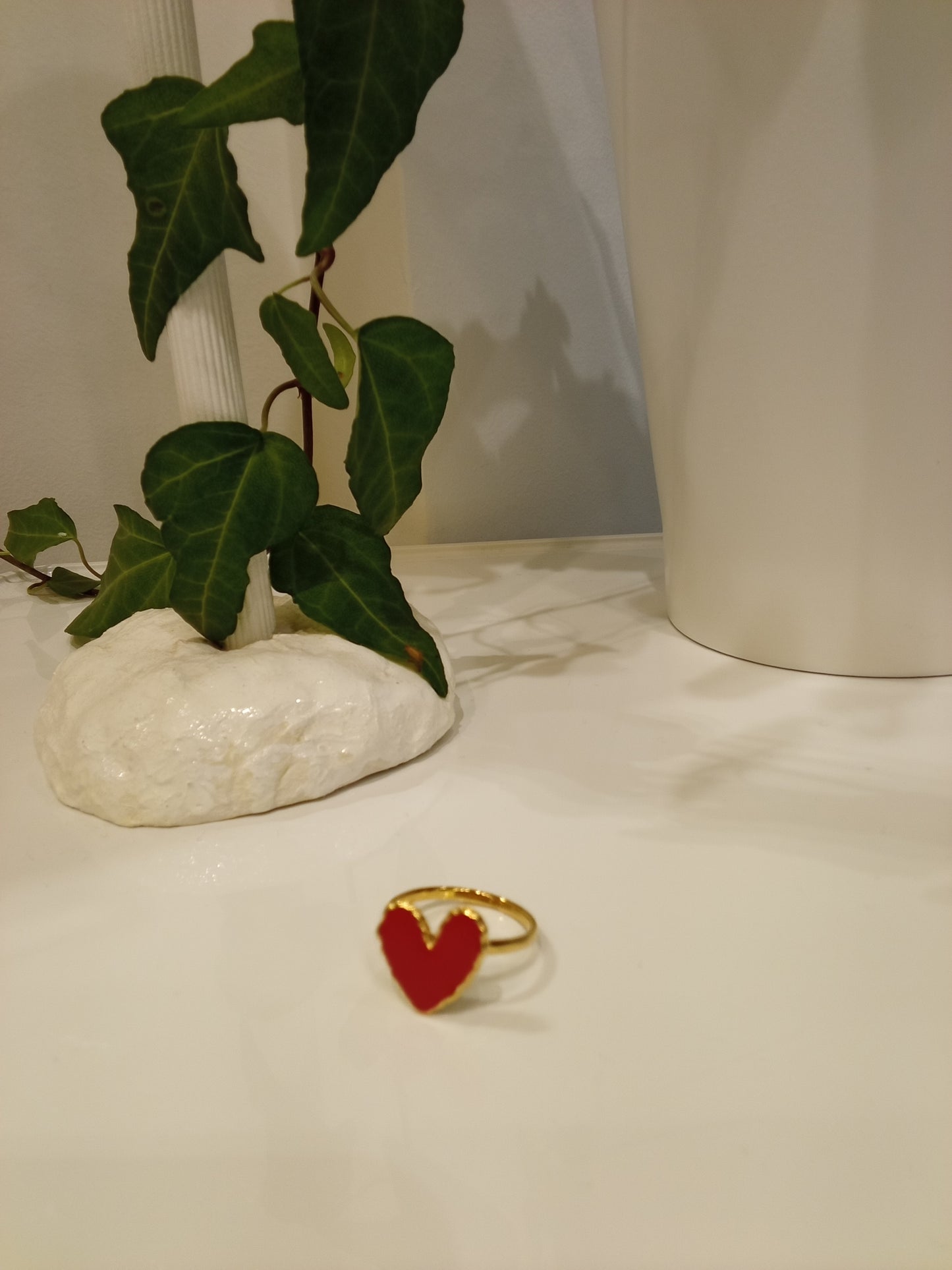 Heart colour ring