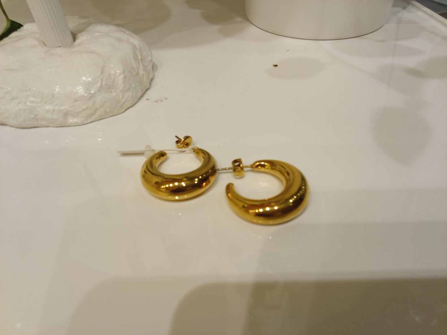 Hoop earrings