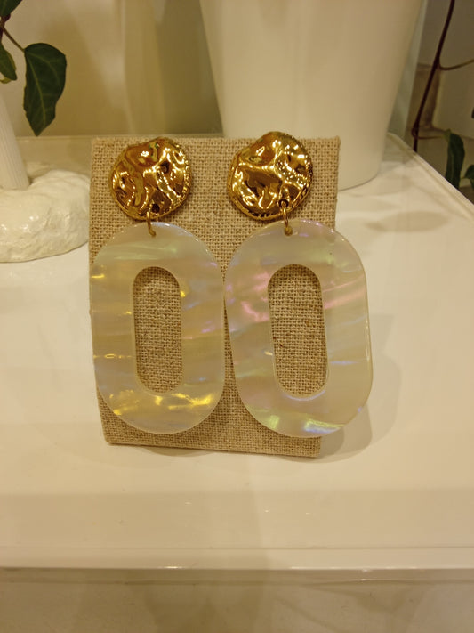 Acrylic earrings